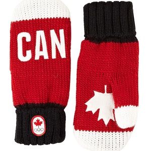 Olympics Canada mittens 🇨🇦